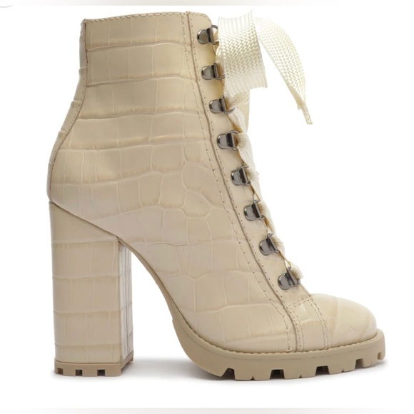 Brand New SCHUTZ Leather Booties - Sz 9 - Picture 6 of 7